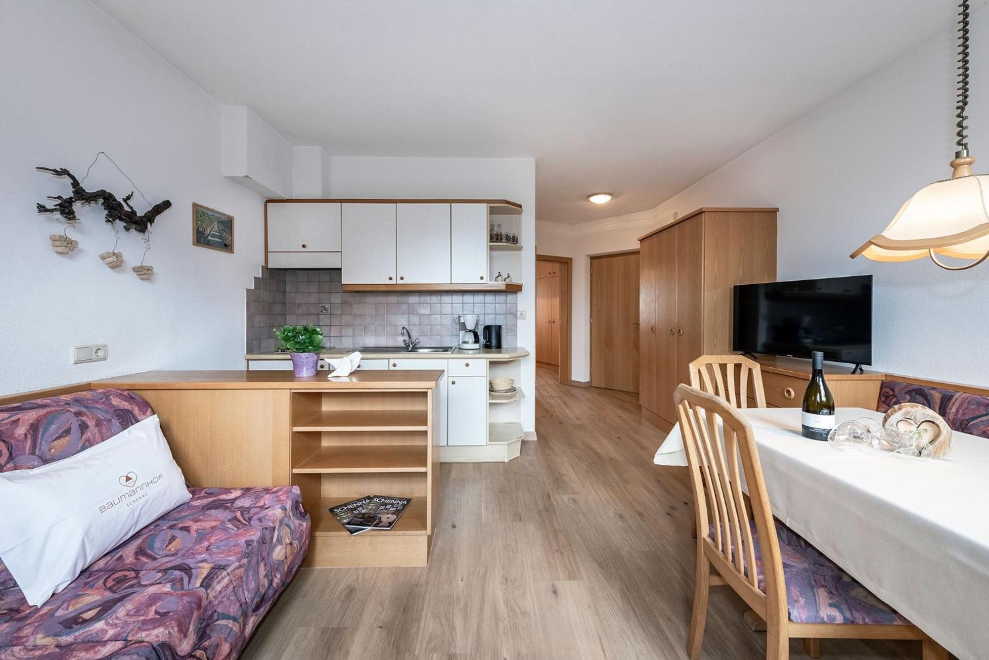 Baumannhof Apartment Schenna Bagian luar foto